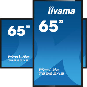 iiyama T6562AS-B1 Panel plano interactivo