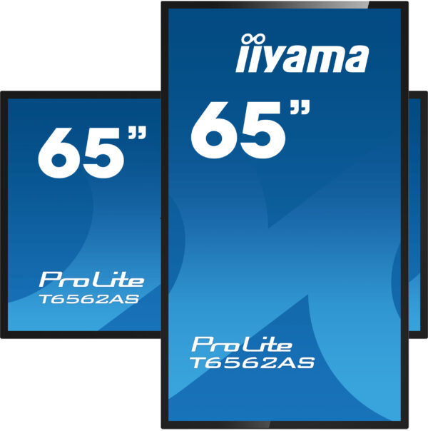 iiyama T6562AS-B1 Panel plano interactivo