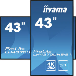 iiyama LH4370UHB-B1 Pantalla digital signage