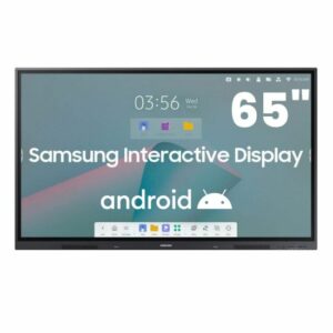 Samsung WA65C pizarra blanca interactiva 165,1 cm (65") 3840 x 2160 Pixeles Pantalla táctil Negro