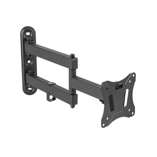 Soporte de pared articulado KIMEX 013-1121 para TV 13"-27" con flexibilidad VESA