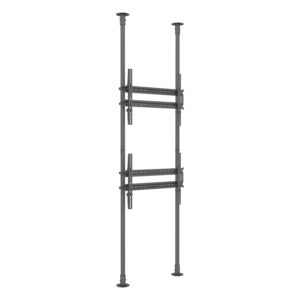 Soporte de suelo-techo Kimex 032-1017K para pantallas de hasta 100".