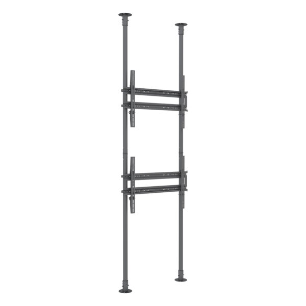 Soporte de suelo-techo Kimex 032-1017K para pantallas de hasta 100".