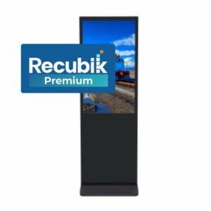 Totem Interior Táctil Dahua 43" + Recubik Premium