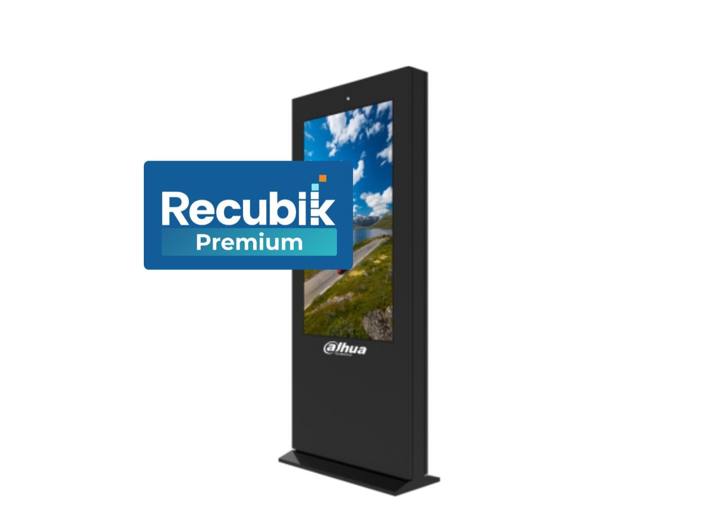 Totem Exterior Dahua 55"LDV55-EAO400L + Recubik Premium