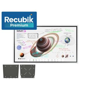 Samsung Flip Pro WM55B 55" + Sop. Pared + Recubik Premium