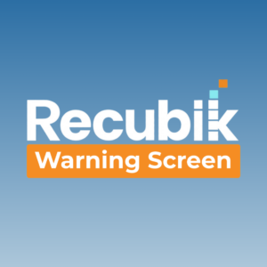 Recubik Warning Screen – Subscripción