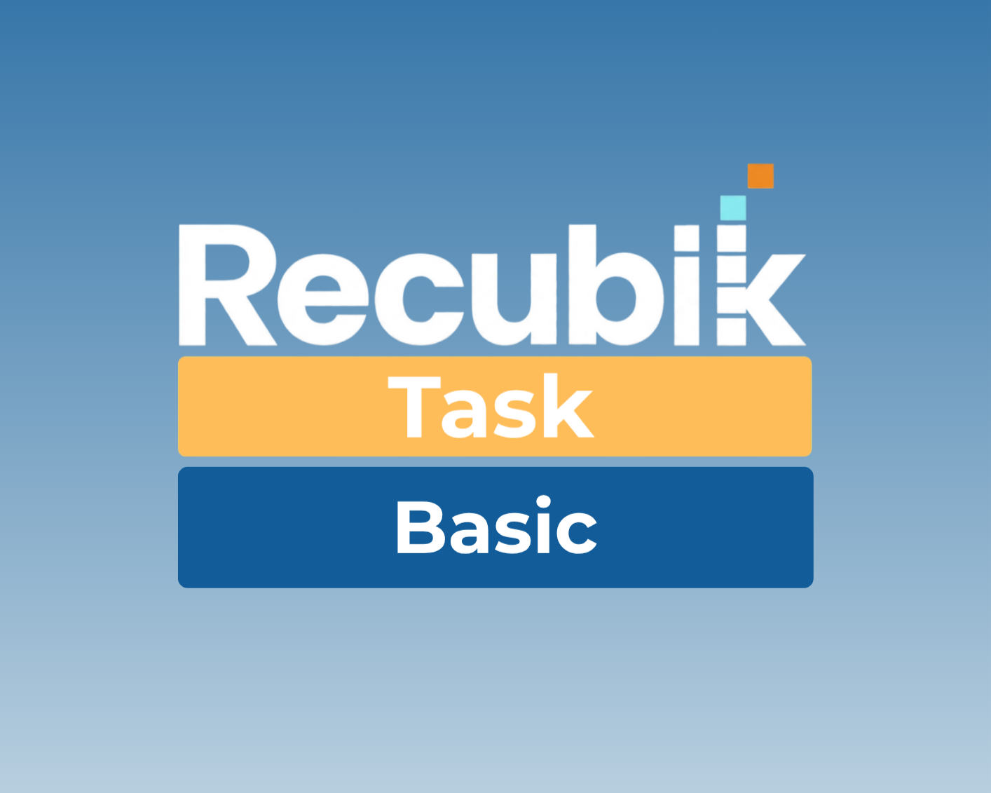 Recubik Task Basic – Subscripción