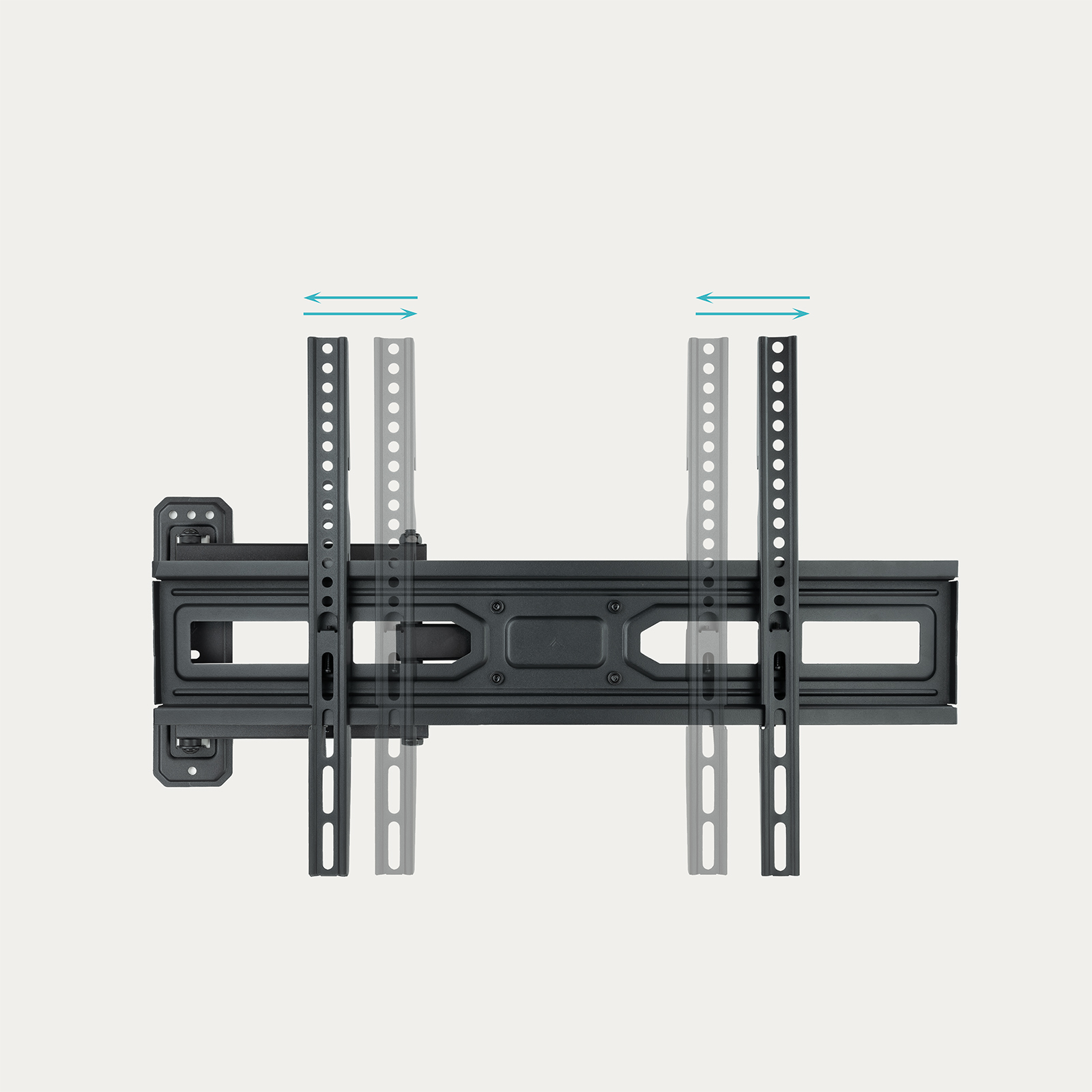 Soporte de pared giratorio, inclinable y nivelable para pantallas de TV 37"- 70" (B-Stock) - Imagen 2